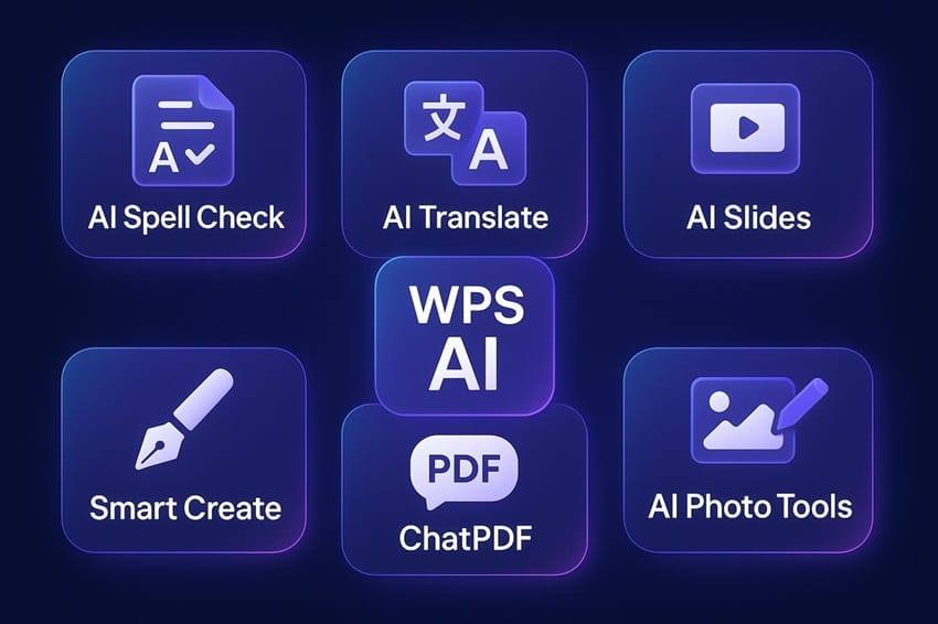 Những tính năng nổi bật khoản tài khoản WPS Pro AI Những tính năng nổi bật khoản tài khoản WPS Pro AI