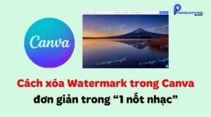 Cách xóa Watermark trong Canva đơn giản trong “1 nốt nhạc”