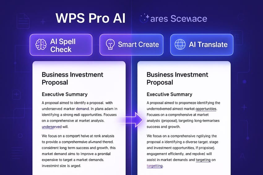 Lợi ích khi sử dụng tài khoản WPS Pro AI Lợi ích khi sử dụng tài khoản WPS Pro AI