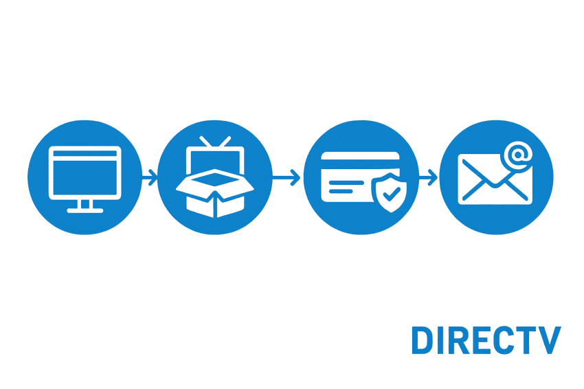 Quy trình mua DirecTV nhanh chóng tại PremiumVNS Hướng dẫn mua tài khoản DirecTV 4 bước đơn giản