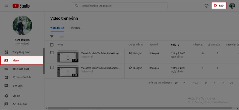 3 Cách cắt video trên Youtube nhanh gọn nhất “trong 1 nốt nhạc” 14 Bước 1: Truy cập YouTube Studio