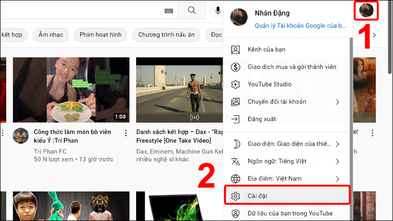 3 Cách bật/tắt và tùy chỉnh phụ đề tiếng việt trên Youtube chi tiết từ A đến Z 25 Cách tắt phụ đề trên YouTube bằng máy tính