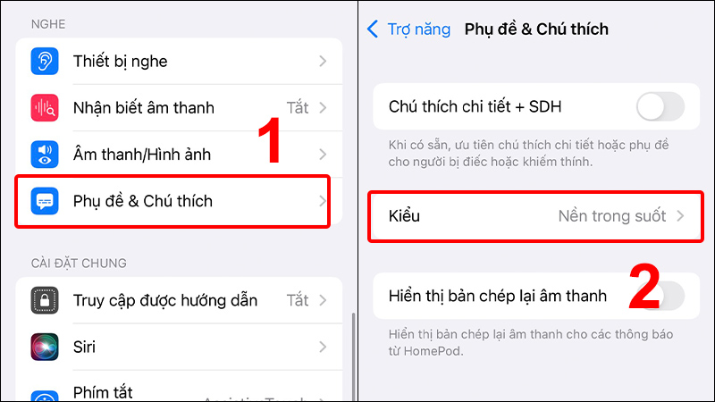 3 Cách bật/tắt và tùy chỉnh phụ đề tiếng việt trên Youtube chi tiết từ A đến Z 35 Bước 3: Nhấn vào mục chú thích