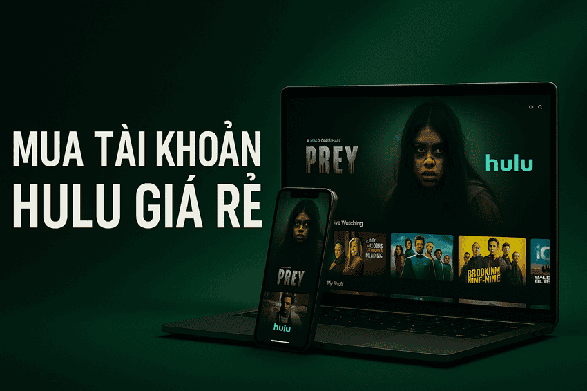mua tài khoản Hulu giá rẻ với giao diện streaming hiện đại
