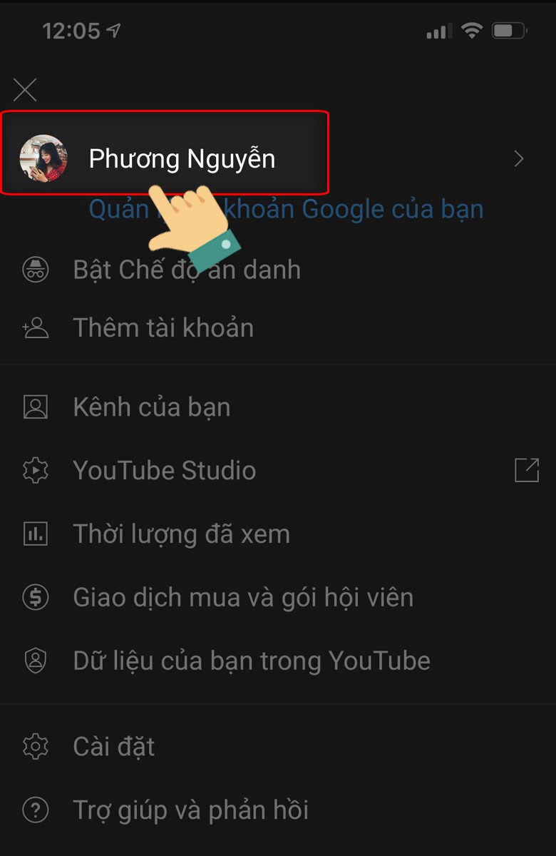 Bước 2: Truy cập tài khoản cá nhân Bước 2: Truy cập tài khoản cá nhân