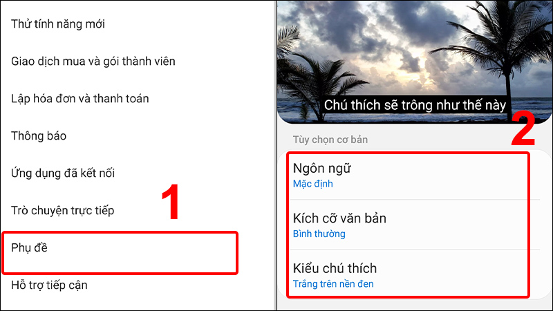 3 Cách bật/tắt và tùy chỉnh phụ đề tiếng việt trên Youtube chi tiết từ A đến Z 44 Nhấn vào Phụ đề & Chú thích