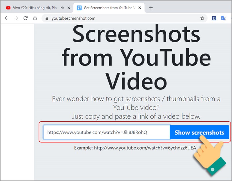 6 Cách lấy ảnh đại diện từ Video YouTube theo kích cỡ ảnh mong muốn đơn giản nhất 17 Lấy ảnh bằng Screenshots from YouTube Video