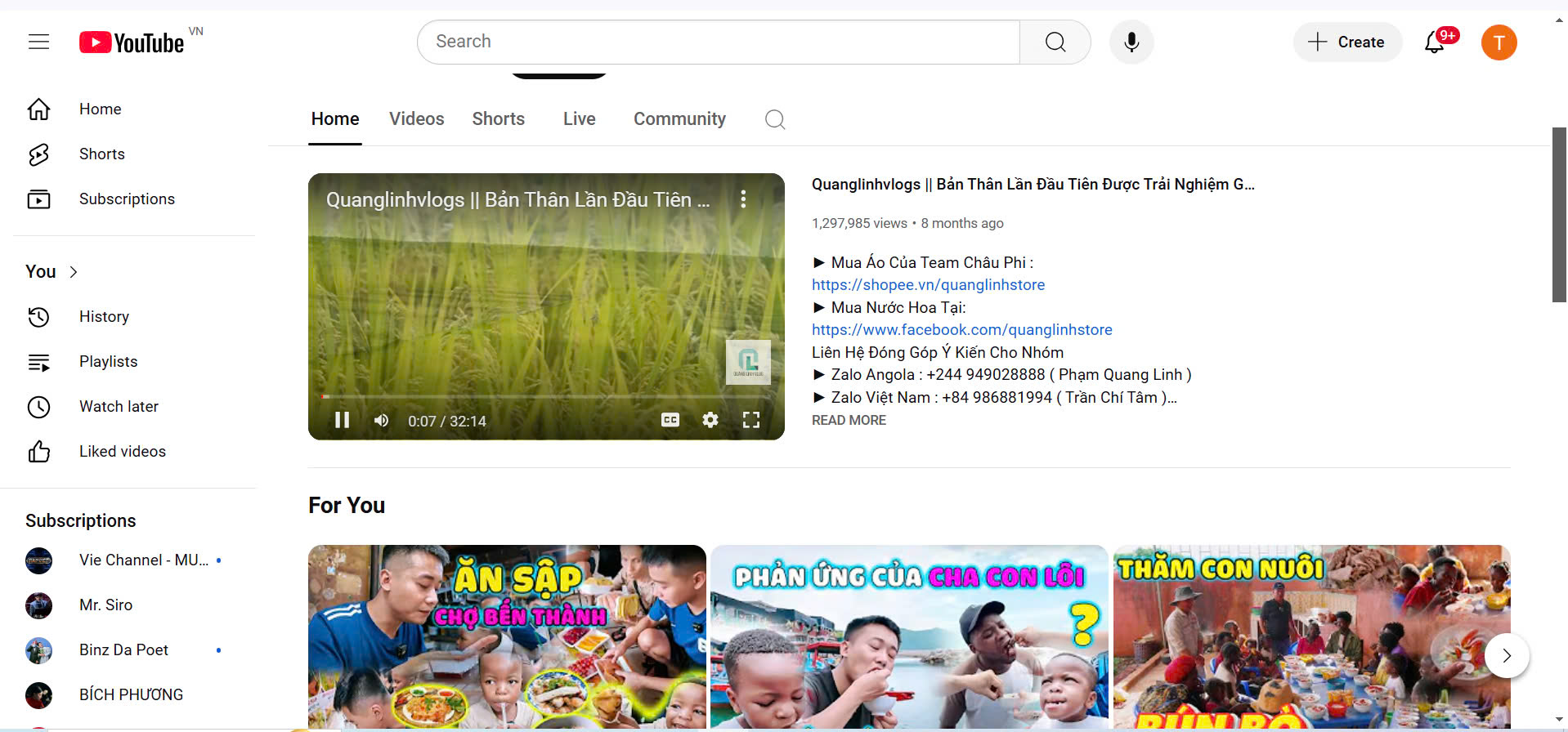Cách hack like youtube, tăng lượt like video trên youtube tốt nhất hiện nay 4 Youtube Quang Linh Vlogs