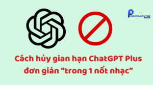 Cách hủy gian hạn ChatGPT Plus