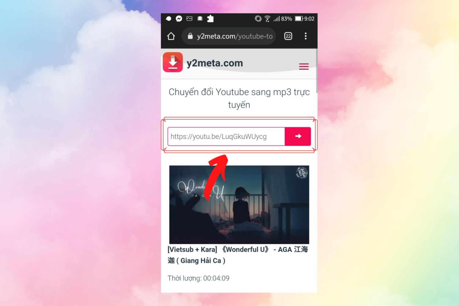 Bước 2: Truy cập website Y2mate.com Bước 2: Truy cập website Y2mate.com