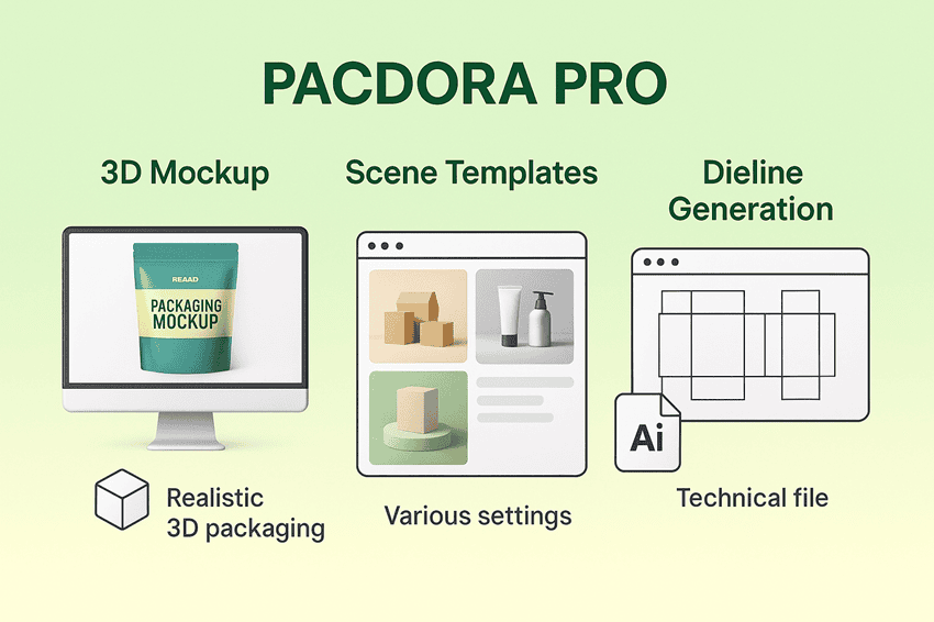 Các tính năng chính của Pacdora Pro giúp thiết kế bao bì chuyên nghiệp Các tính năng chính của Pacdora Pro giúp thiết kế bao bì chuyên nghiệp