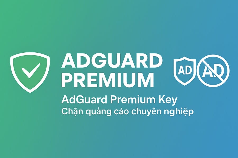 AdGuard Premium Key Key Adguard Premium banner chính