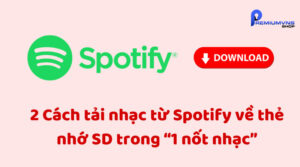 2 Cách tải nhạc từ Spotify về thẻ nhớ SD