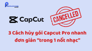 3 Cách hủy gói Capcut Pro nhanh, đơn giản