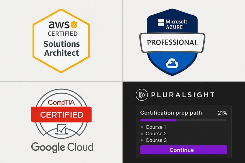 Chuẩn bị cho các chứng chỉ IT chuyên nghiệp với Pluralsight Skills
