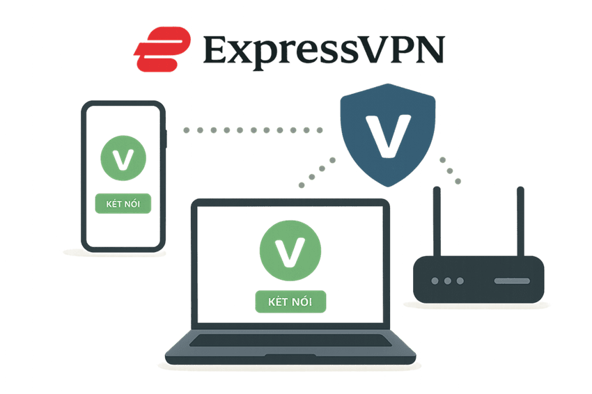 Hướng dẫn mua và sử dụng ExpressVPN trên nhiều thiết bị