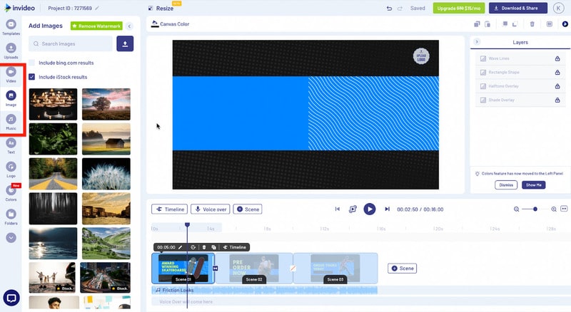 InVideo cho phép người dùng tạo video InVideo cho phép người dùng tạo video