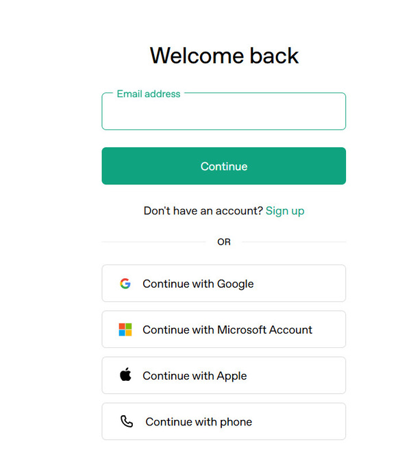 Bạn nhập email sau đó nhấn Continue Bạn nhập email sau đó nhấn Continue