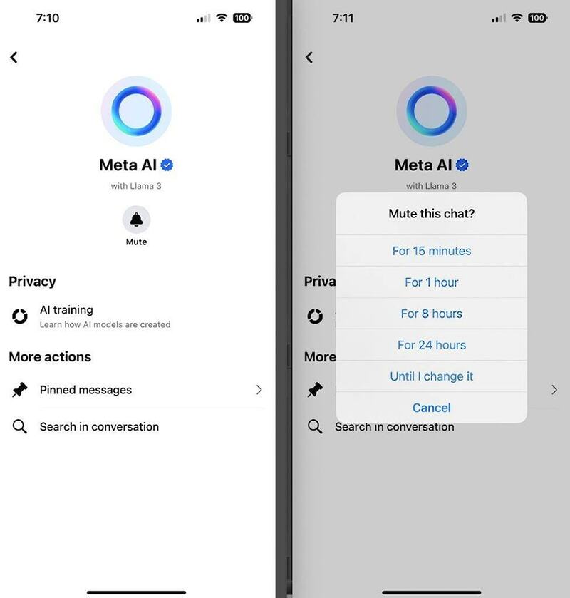 Meta AI tích hợp sâu vào các nền tảng mạng xã hội nổi tiếng của Meta như Facebook, Instagram, WhatsApp, và Messenger Meta AI tích hợp sâu vào các nền tảng mạng xã hội nổi tiếng của Meta như Facebook, Instagram, WhatsApp, và Messenger
