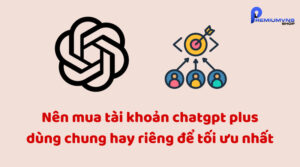 Nên mua tài khoản chatgpt plus dùng chung hay riêng để tối ưu nhất