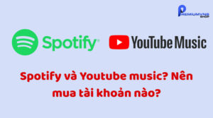 Spotify và Youtube music? Nên mua tài khoản nào?