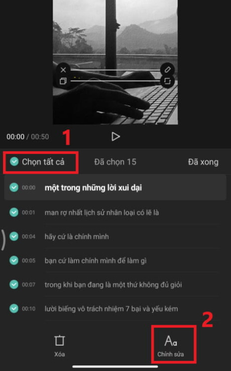 Tùy chỉnh kiểu chữ và hiệu ứng cho phụ đề Tùy chỉnh kiểu chữ và hiệu ứng cho phụ đề