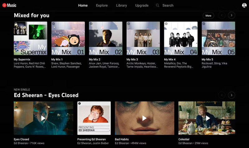 YouTube Music lại sở hữu giao diện trực quan YouTube Music lại sở hữu giao diện trực quan