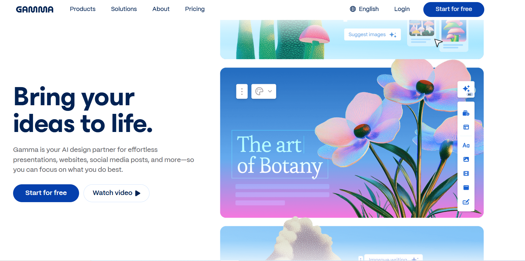Bạn truy cập trang web chính thức của Gamma AI Bạn truy cập trang web chính thức của Gamma AI