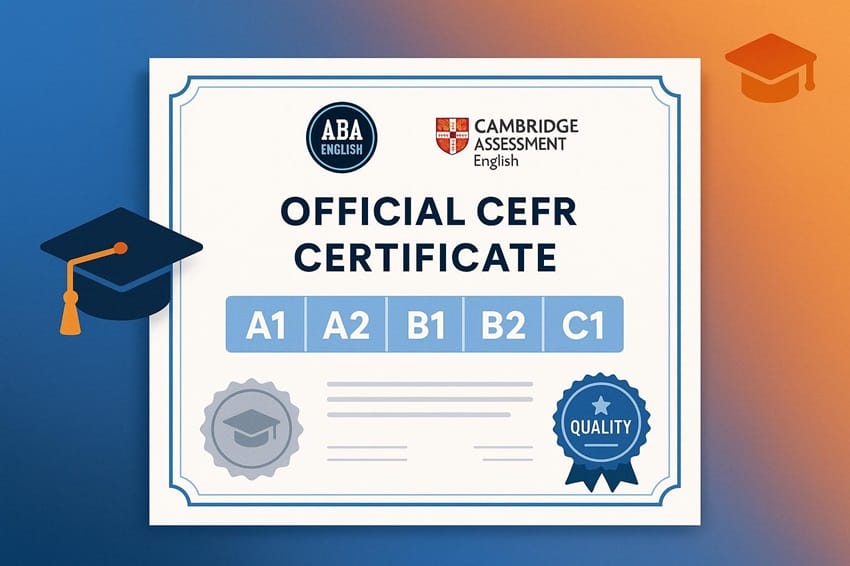 chung chi cefr aba english 3