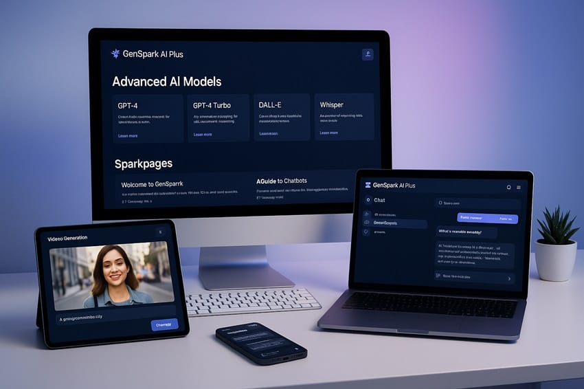 Sử dụng Genspark AI Plus trên nhiều thiết bị cùng lúc