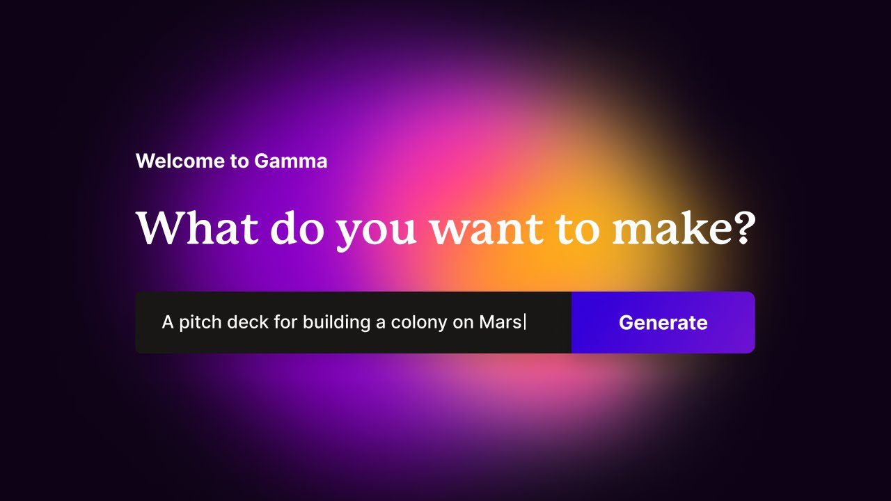 Gamma AI giúp người dùng tạo ra các bài thuyết trình, ghi chú và tóm tắt tài liệu một cách nhanh chóng Gamma AI giúp người dùng tạo ra các bài thuyết trình, ghi chú và tóm tắt tài liệu một cách nhanh chóng