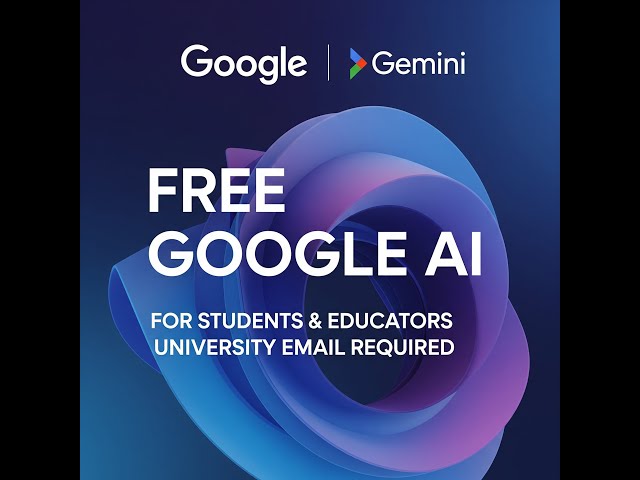 Google AI Pro miễn phí nhằm hỗ trợ học sinh, sinh viên tiếp cận với công cụ trí tuệ nhân tạo tiên tiến nhất Google AI Pro miễn phí nhằm hỗ trợ học sinh, sinh viên tiếp cận với công cụ trí tuệ nhân tạo tiên tiến nhất