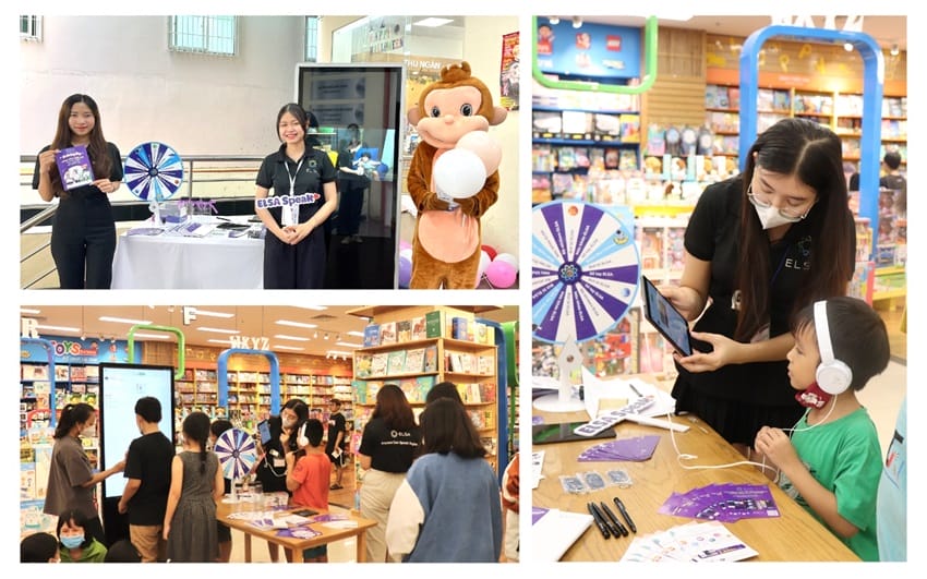 Học viên quốc tế tin dùng ELSA Speak để cải thiện phát âm Nhóm học viên đa dạng đang luyện phát âm với ELSA Speak