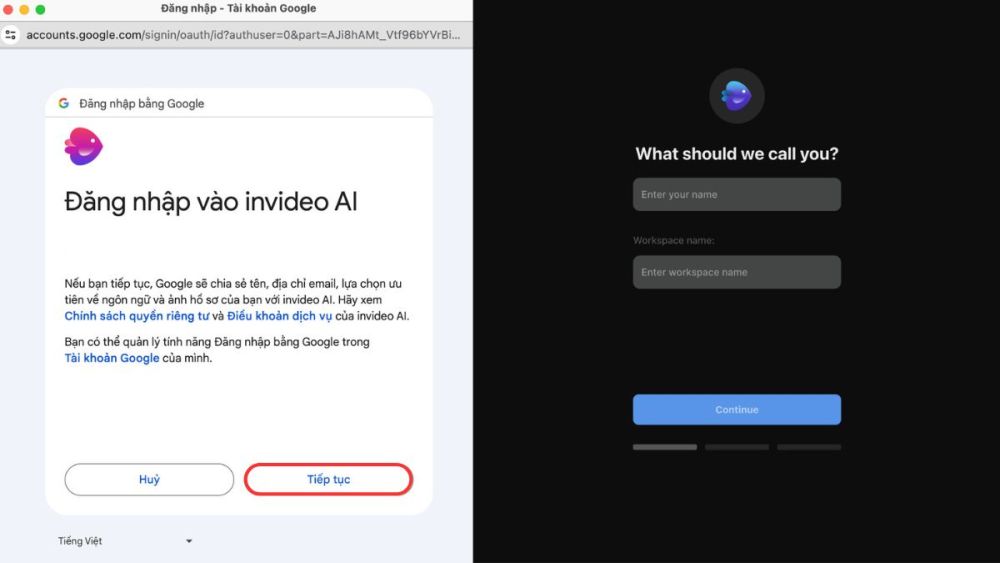 Sau khi nhập địa chỉ email và mật khẩu, InVideo AI sẽ gửi một email xác nhận Sau khi nhập địa chỉ email và mật khẩu, InVideo AI sẽ gửi một email xác nhận