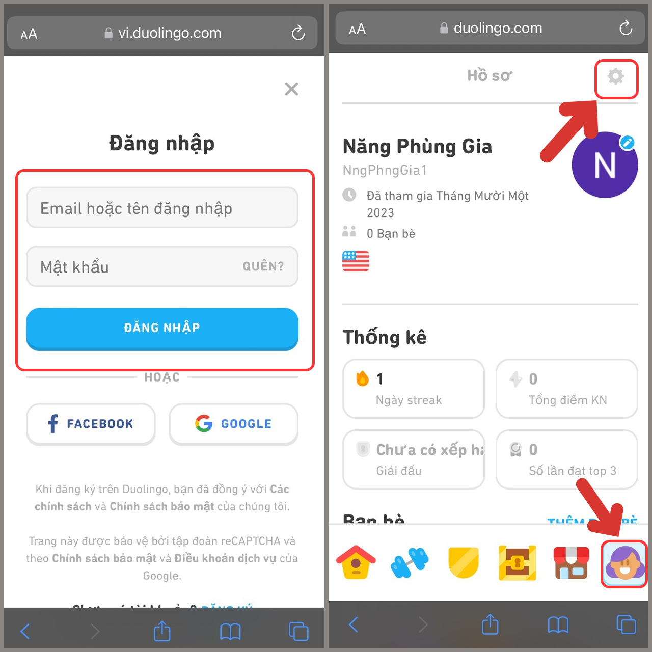 Tại giao diện chính, chọn biểu tượng ba chấm góc dưới bên phải Tại giao diện chính, chọn biểu tượng ba chấm góc dưới bên phải