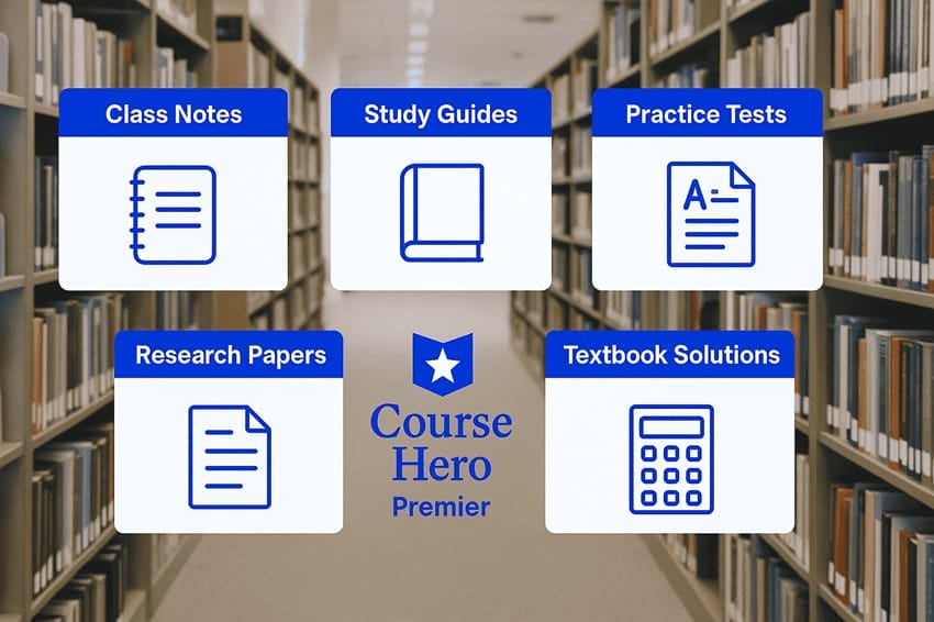 Tính năng vượt trội của Course Hero Premier - Hỗ trợ học tập toàn diện Tính năng nổi bật Course Hero Premier