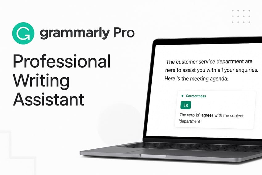 Tài khoản Grammarly Pro - Trợ thủ viết chuyên nghiệp Banner dịch vụ mua tài khoản Grammarly Pro trợ thủ viết chuyên nghiệp