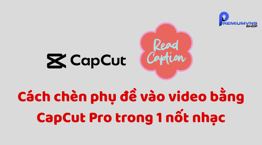Cách chèn phụ đề vào video bằng Capcut Pro trong 1 nốt nhạc Cách chèn phụ đề vào video bằng Capcut Pro trong 1 nốt nhạc