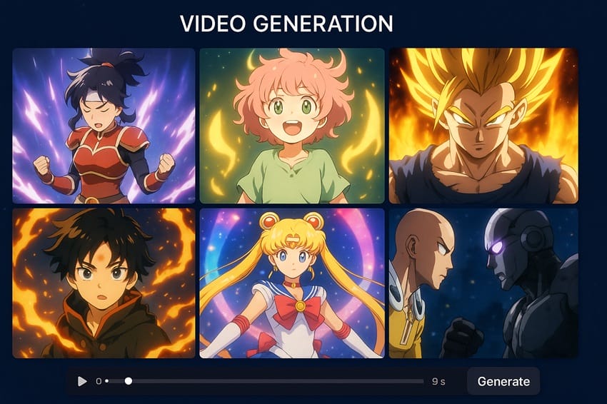 Tạo Video Anime Chất Lượng Cao Với Vidu AI Khả năng tạo video anime chất lượng studio của Vidu AI Premium