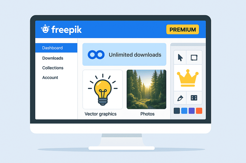 Tài khoản Freepik Premium chất lượng cao giá rẻ Giợi thiệu về tài khoản freepik premium