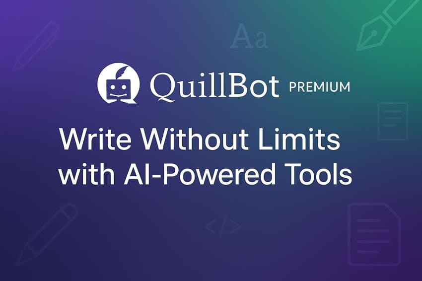 Tài khoản QuillBot Premium - Công cụ viết lại văn bản AI hàng đầu với khả năng paraphrase không giới hạn