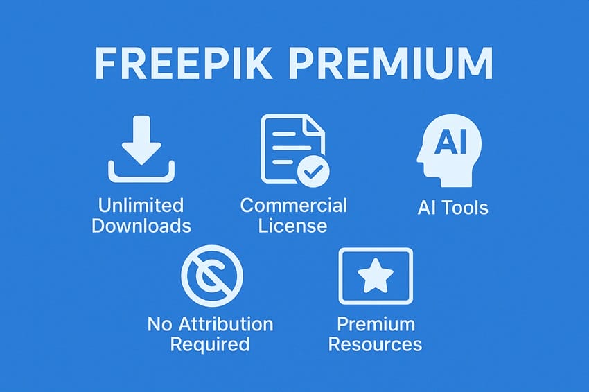 Tính năng độc quyền cho người dùng Freepik Premium Các tính năng nổi bật của tài khoản Freepik Premium