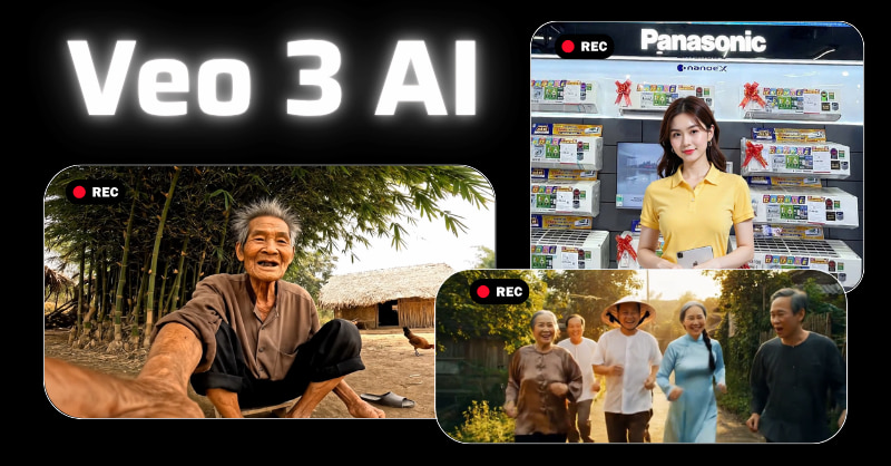 Mỗi đoạn video được tạo bằng Veo 3 có thời lượng tối đa khoảng 8 giây Mỗi đoạn video được tạo bằng Veo 3 có thời lượng tối đa khoảng 8 giây