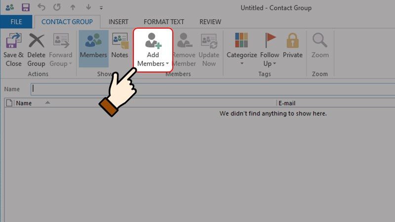 Add Members Outlook Add Members Outlook