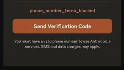 Claude AI lỗi - Phone_number_temp_blocked Claude AI lỗi - Phone_number_temp_blocked