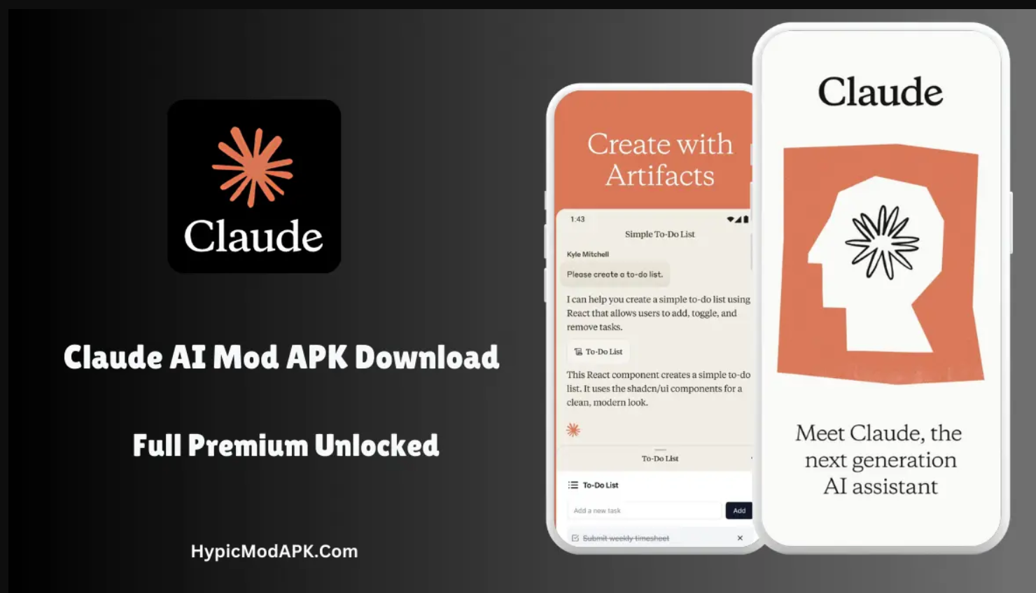 Link tải Claude Ai Mod APK từ HypicModAPK Link tải Claude Ai Mod APK từ HypicModAPK