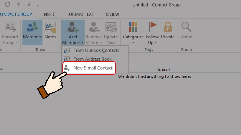 New Email Contact Outlook New Email Contact Outlook