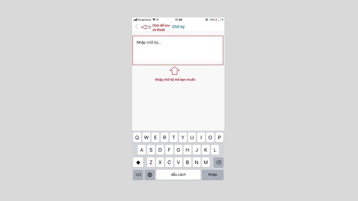 Nhập nội dung chữ ký trong Outlook trên điện thoại Nhập nội dung chữ ký trong Outlook trên điện thoại