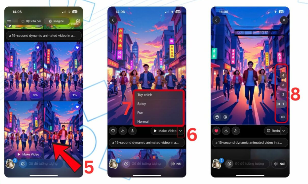 Tone & mood của video Grok AI Tone & mood của video Grok AI