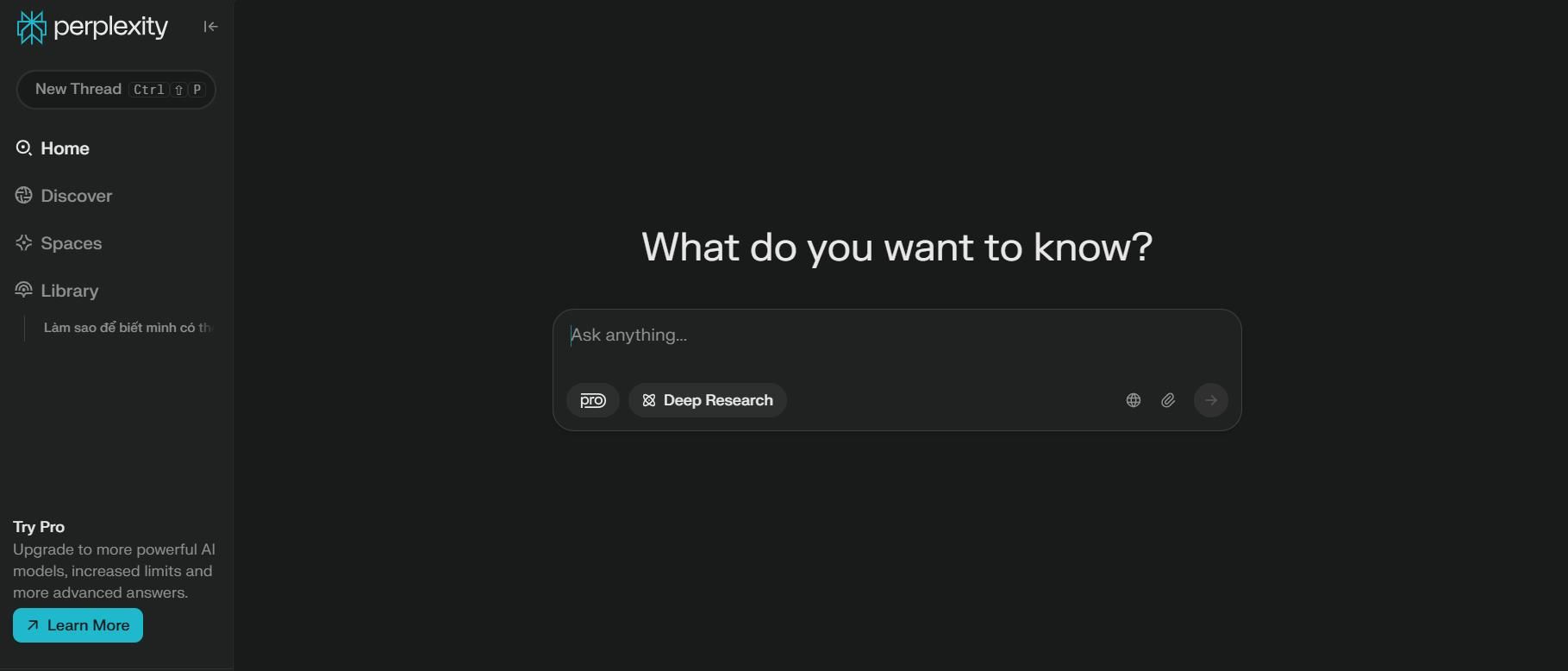 Perplexity là một nền tảng tìm kiếm thông minh Perplexity là một nền tảng tìm kiếm thông minh